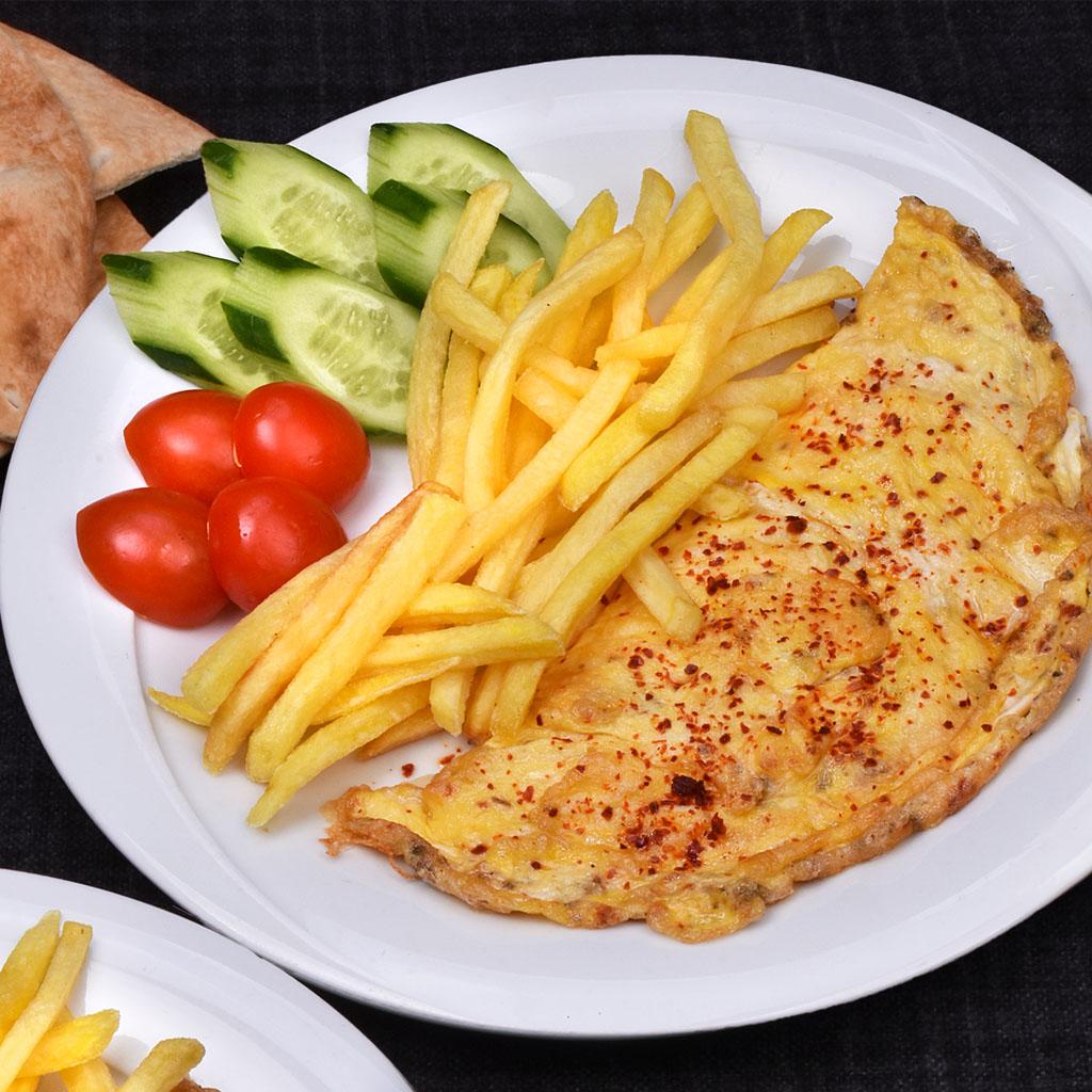 Cheese With Omelette